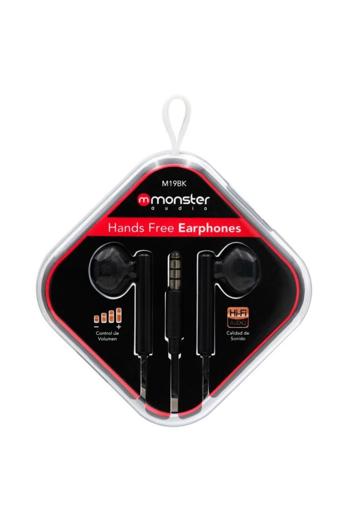 M21WT AUDIF. MONSTER ALAMBRICO M/LIBRES 3.5MM NEGRO-4