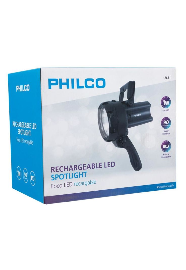 FOCO RECARGABLE 1 LED-2
