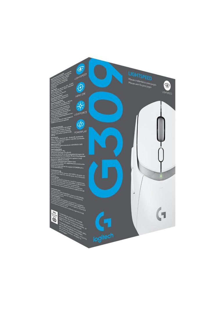 MOUSE LOGITECH  WHITE G309-4