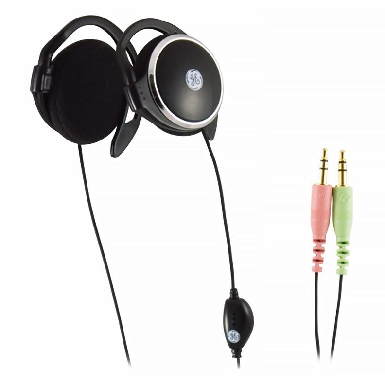 AUDÍFONOS C/MICRÓFONO EAR- CLIP G.E.