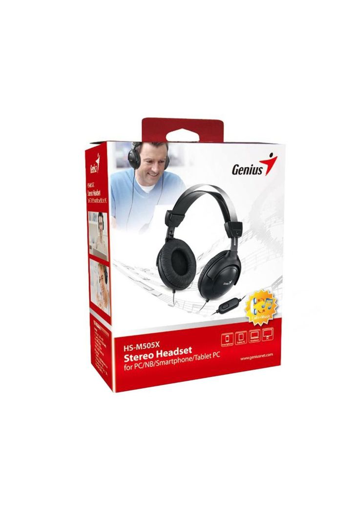 AUDÍFONO MULTIMEDIA HS-M505X GENIUS-1