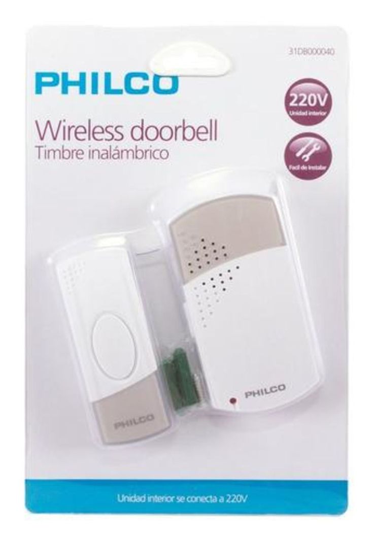 Timbre Inalambrico Conexion 220 V-1