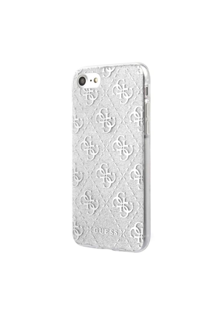 CARCASA GUESS P/IPHONE 8/SE2 SILVER GUHCI8PCU4GLSI-3