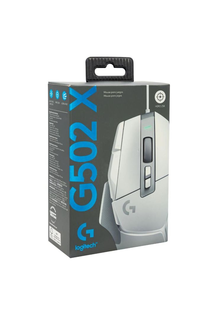 910-006145 MOUSE GAMING G502 X WHITE-1