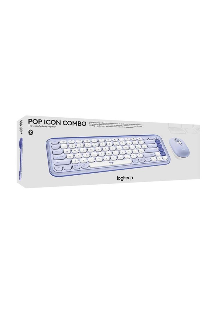 POP ICON LOGITECH COMBO TECLADO + MOUSE-2
