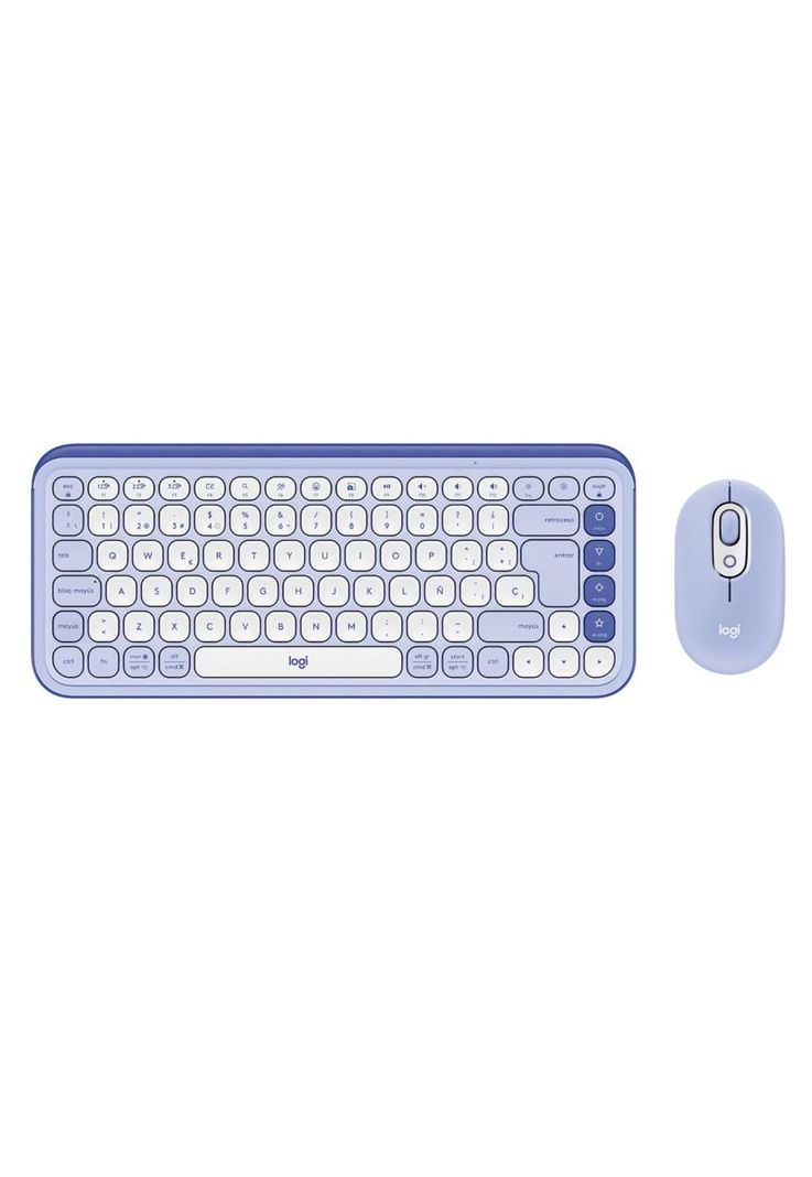POP ICON LOGITECH COMBO TECLADO + MOUSE-3
