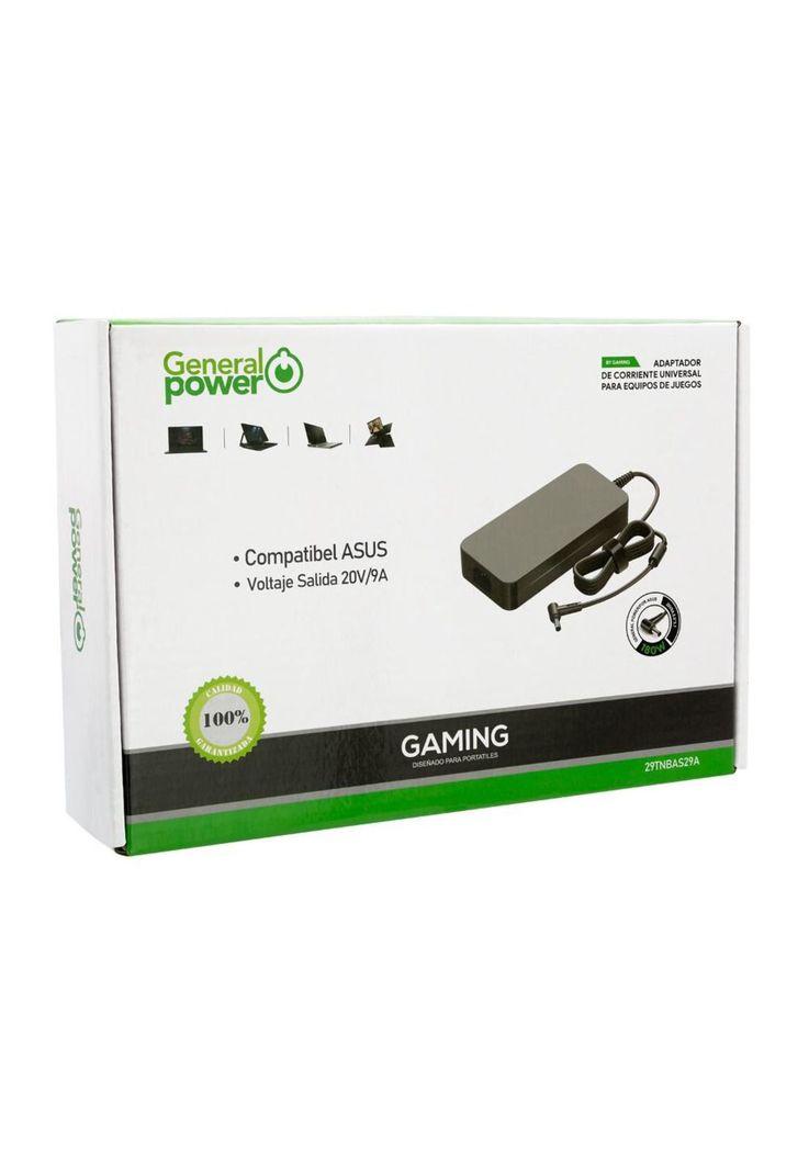 CARGADOR NOTEBOOK GAMER COMPATIBLE CON ASUS 6.0*3.7mm-4