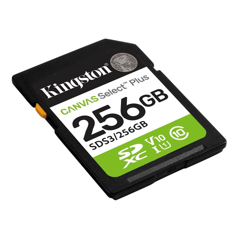 SDS3/256GB MEMORIA MICROSD C/ADAPT SELECT PLUS 256GB Negro