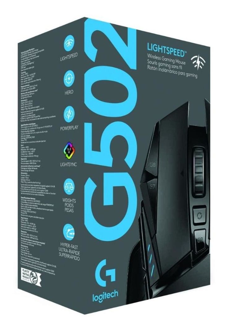 910-005566 Mouse G502 Lightspeed Wireless-3