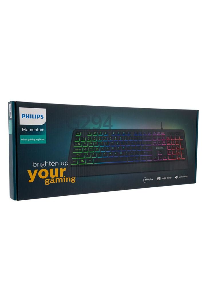 SPK8294 TECLADO ALÁMBRICO GAMER PHILIPS INGLES-2