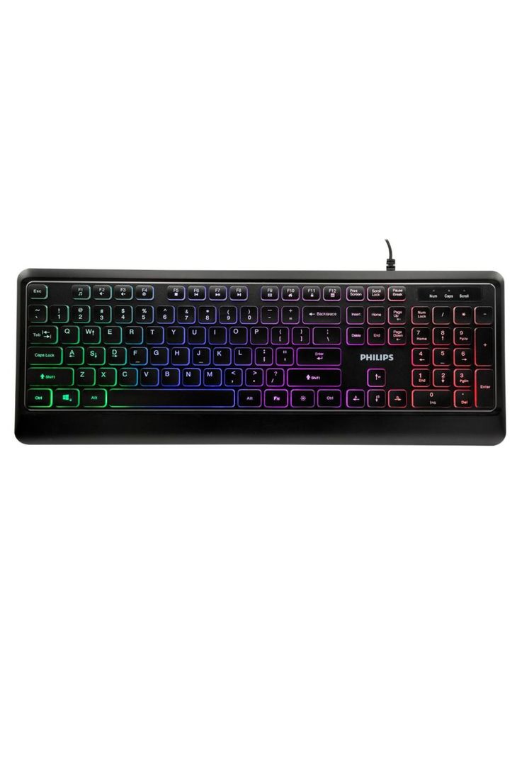 SPK8294 TECLADO ALÁMBRICO GAMER PHILIPS INGLES-3