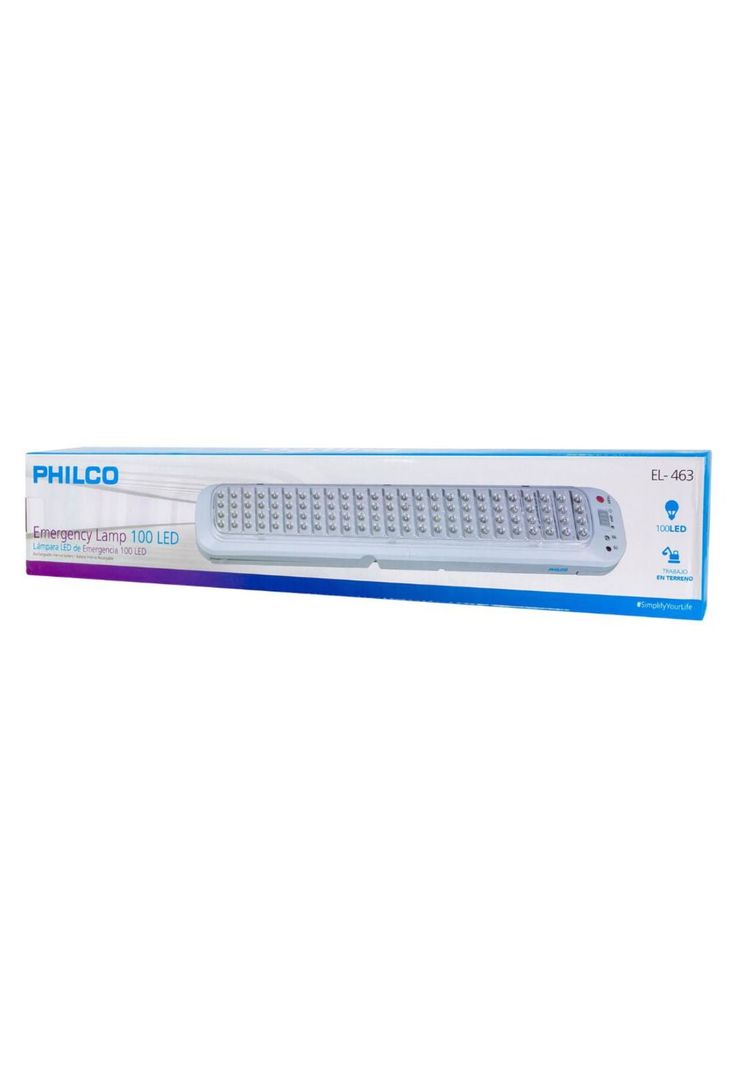 LAMPARA DE EMERGENCIA PHILCO 100 LED-1