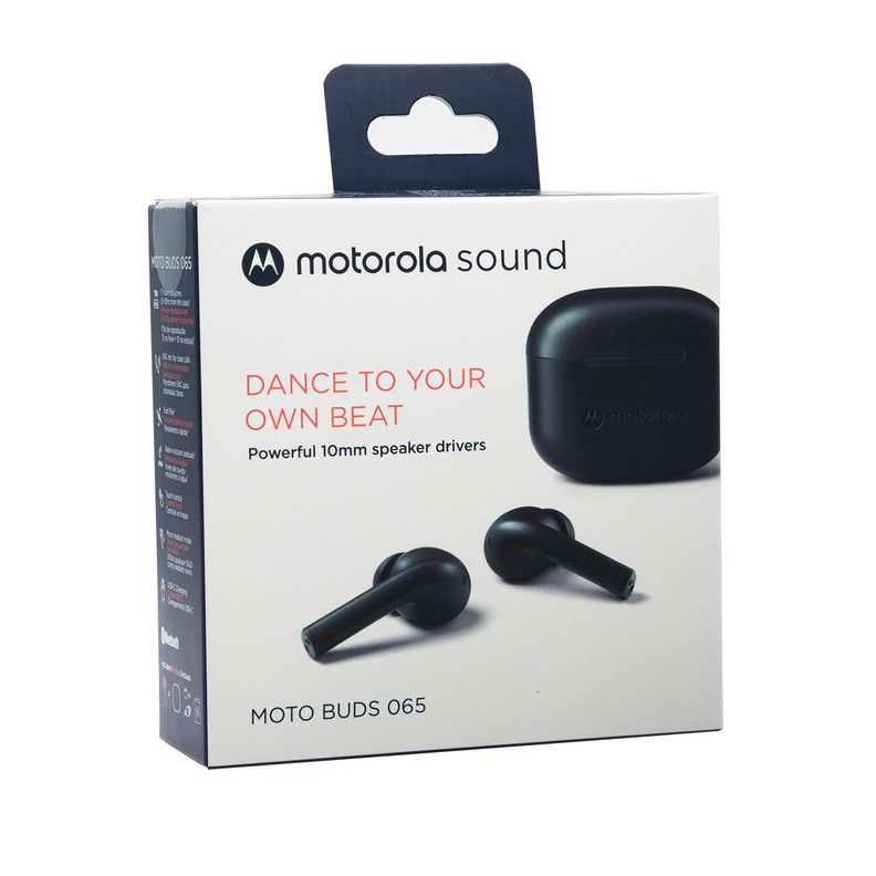 AUDIFONO MOTOROLA MOTOBUDS 065 Open box Negro