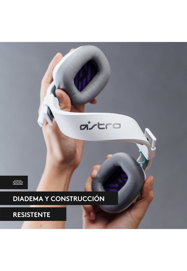 Audífonos Gamer Astro A10 Gen 2 PlayStation Blanco-2