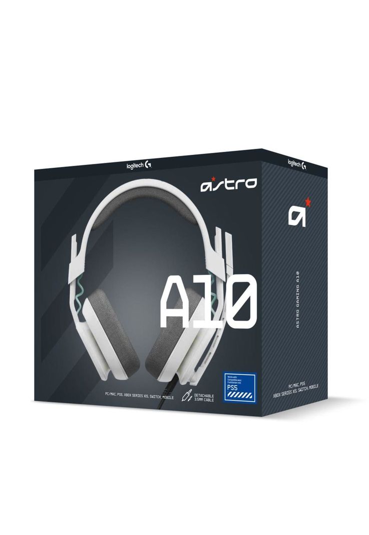 Audífonos Gamer Astro A10 Gen 2 PlayStation Blanco-8