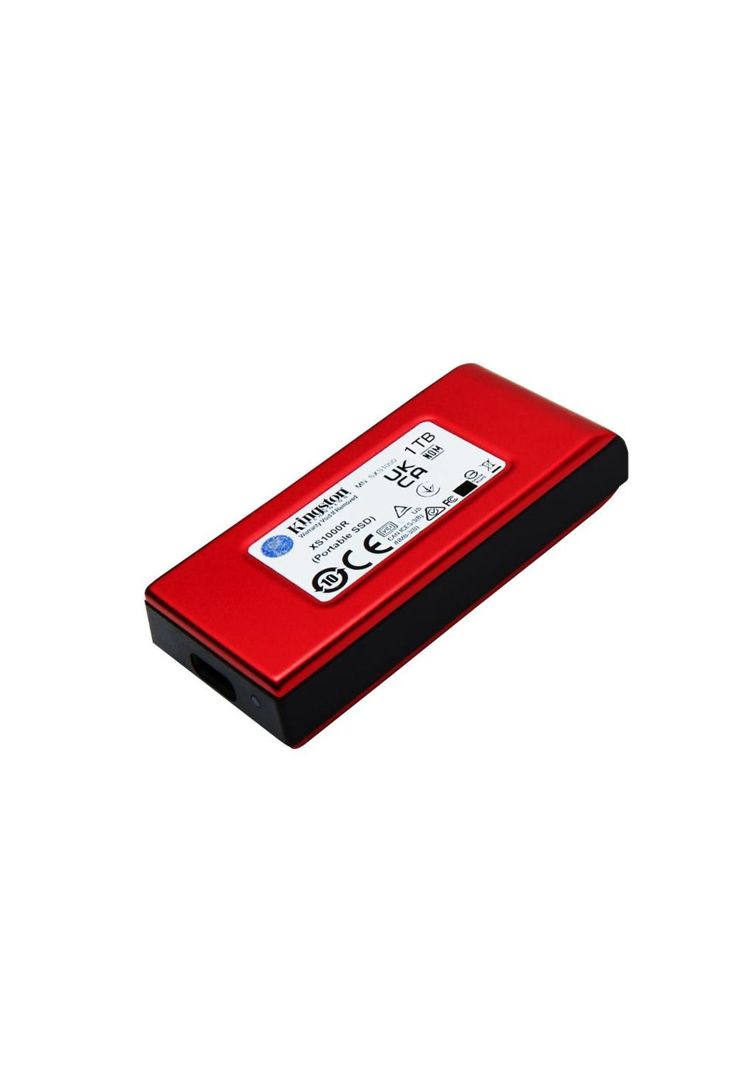 Unidad de estado sólido portátil Kingston SXS1000/2TB rojo-1