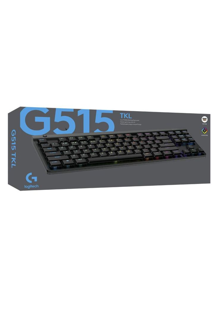 TECLADO LOGITECH NEGRO G515 TKL, (ENG)-1