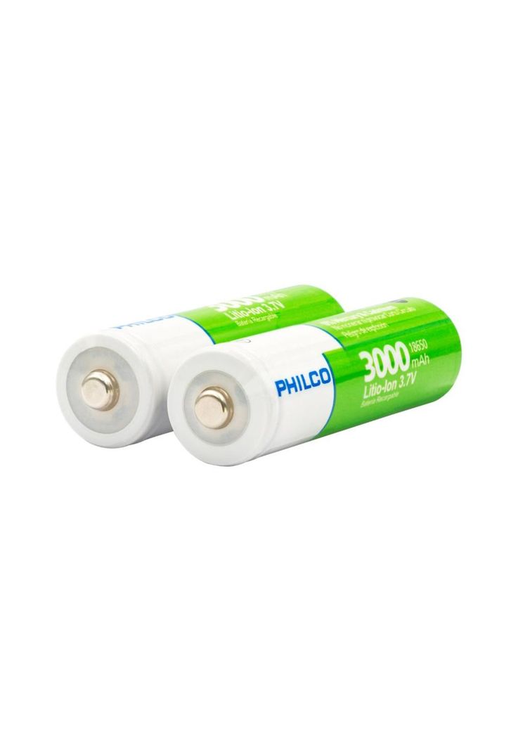 Blíster 2 Baterías Recargables 18650 Li-ion 3000mAh-1