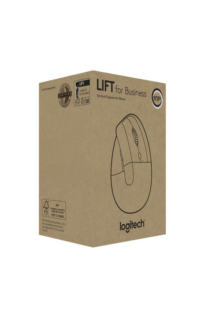 Mouse Vertical Logitech Lift Grafito (910-006497)-2