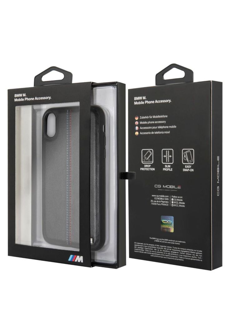 CARCASA BMW P/IPHONE XR AZUL ROJA BMHCI61MTRIBK-3
