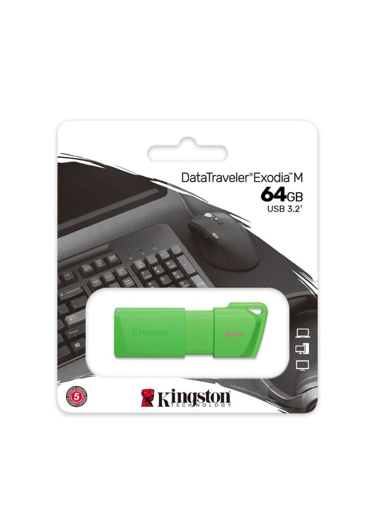 DTXM NEON 64GB PENDRIVE NEON VERDE 64GB 3.2-3