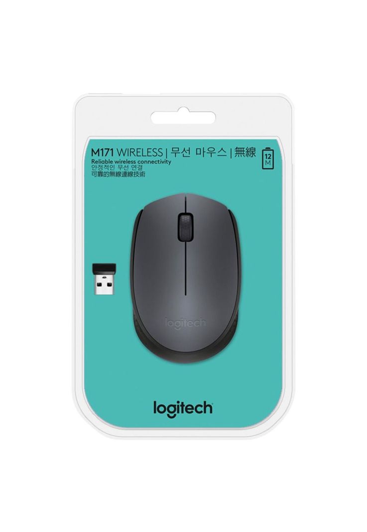 MOUSE INALÁMBRICO LOGITECH M170 NEGRO-3