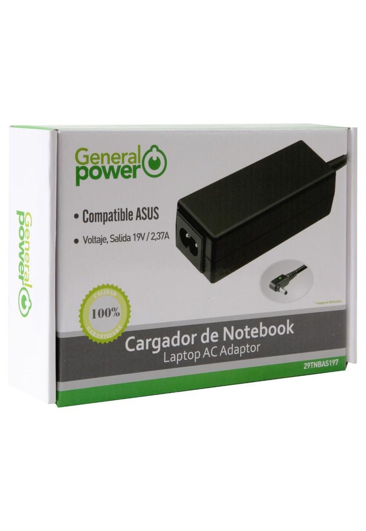 CARGADOR NOTEBOOK COMPATIBLE CON ASUS 19V-2