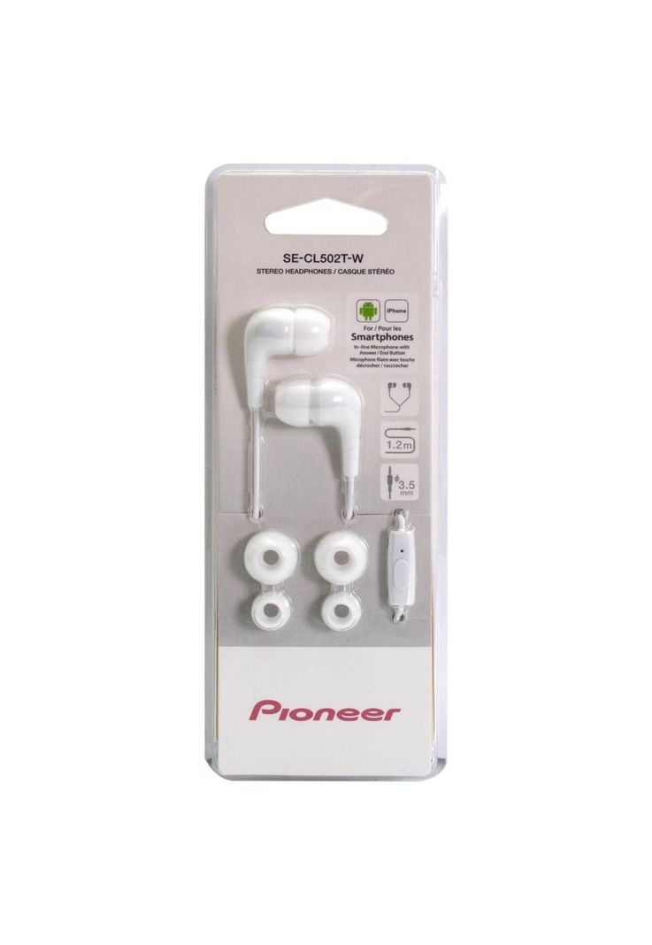 SECL502/W AUDIFONOS PIONEER BLANCOS-1