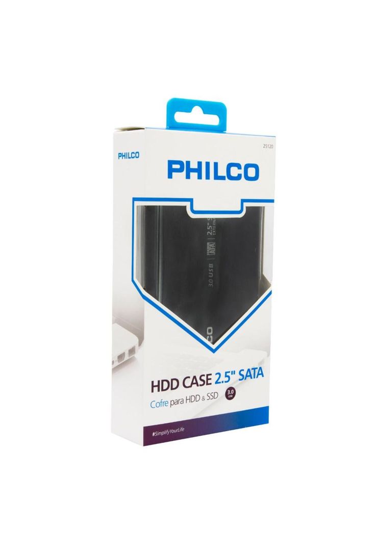 COFRE PARA DISCO DURO 2.5 SATA USB 3.0 NEGRO-1
