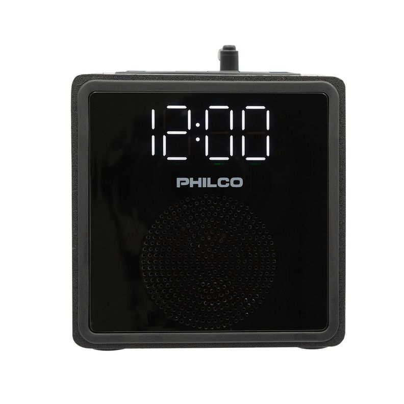 RADIO RELOJ BT PAR3206BT PHILCO Negro