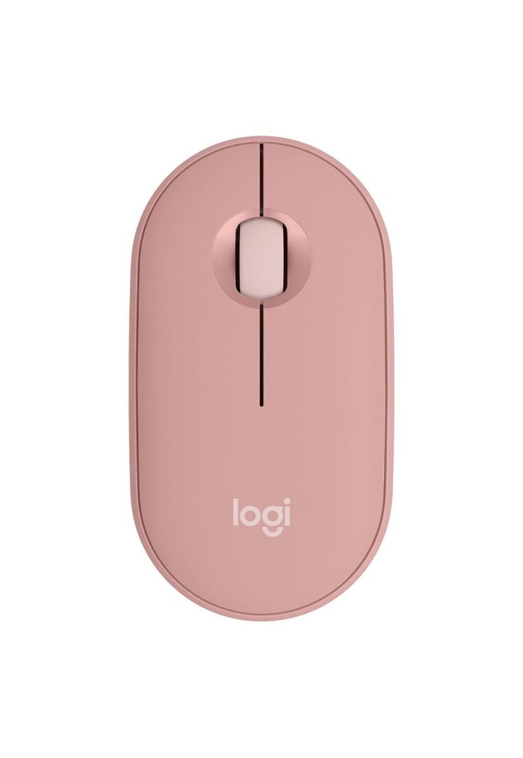 910-007048 MOUSE PEBBLE 2 M350S ROSADO-1