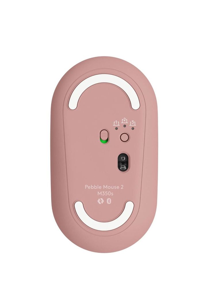 910-007048 MOUSE PEBBLE 2 M350S ROSADO-5