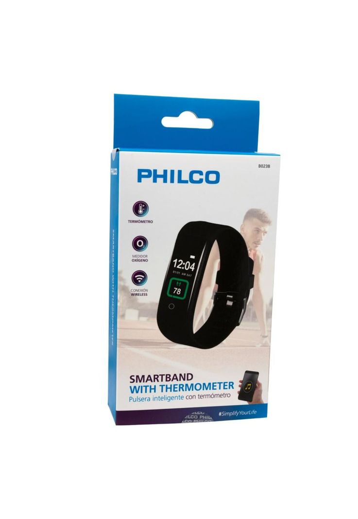 SMART BAND BT MED TEMPERATURA B023B PHILCO-4