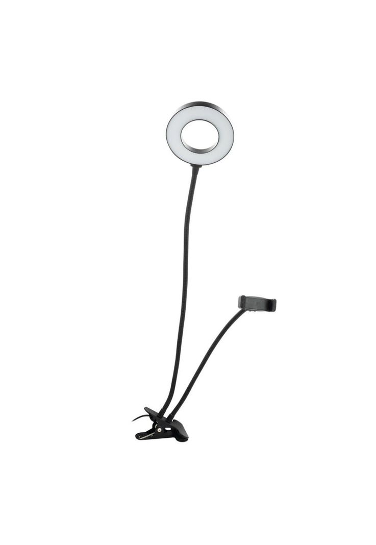 SOPORTE TIPO CLIP PARA SMARTPHONE CON ARO DE LUZ-2