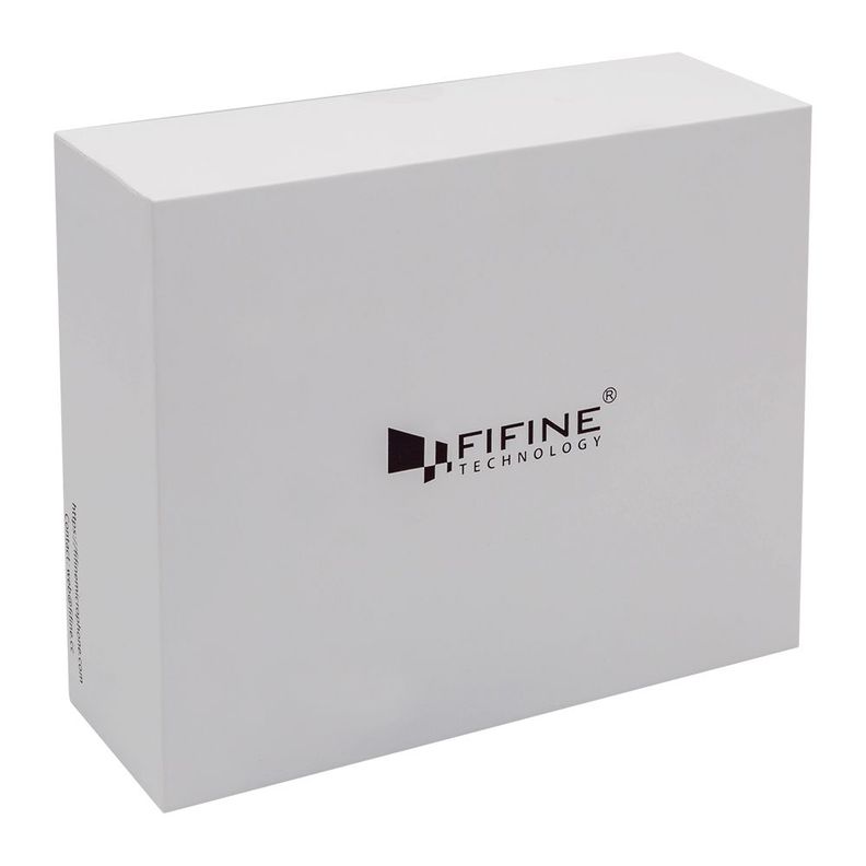 MICROFONO USB INALAMBRICO DE SOLAPA FIFINE K031B Negro