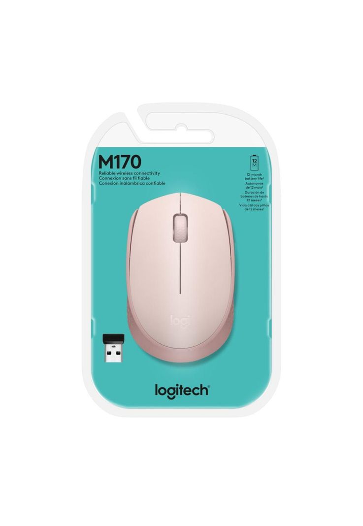 910-006862 MOUSE M170 ROSE-1