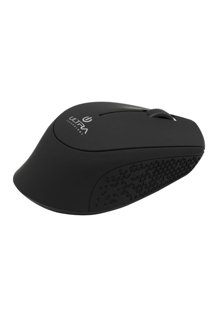 Mouse Optico Inalambrico Ultra Negro-3