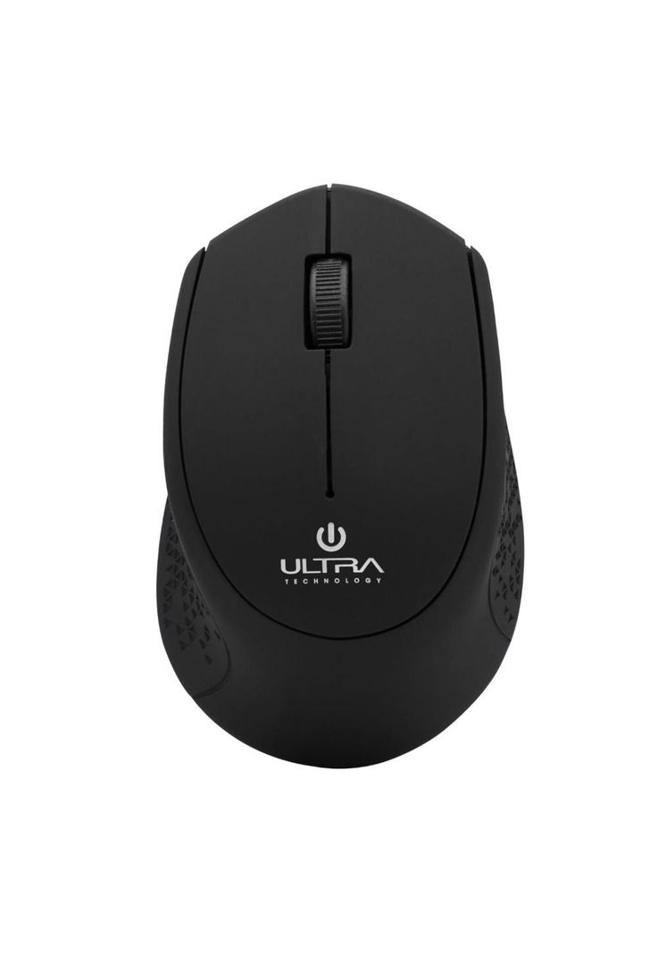 Mouse Optico Inalambrico Ultra Negro-5