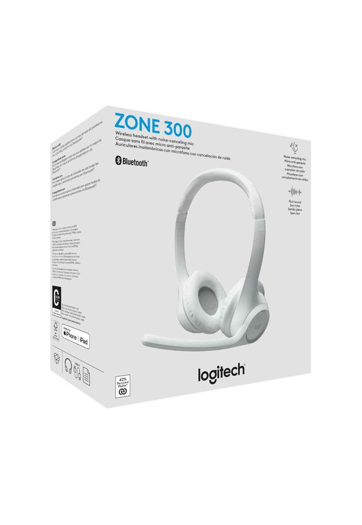 AUDIFONOS LOGITECH, ZONE 300 BLACK-0
