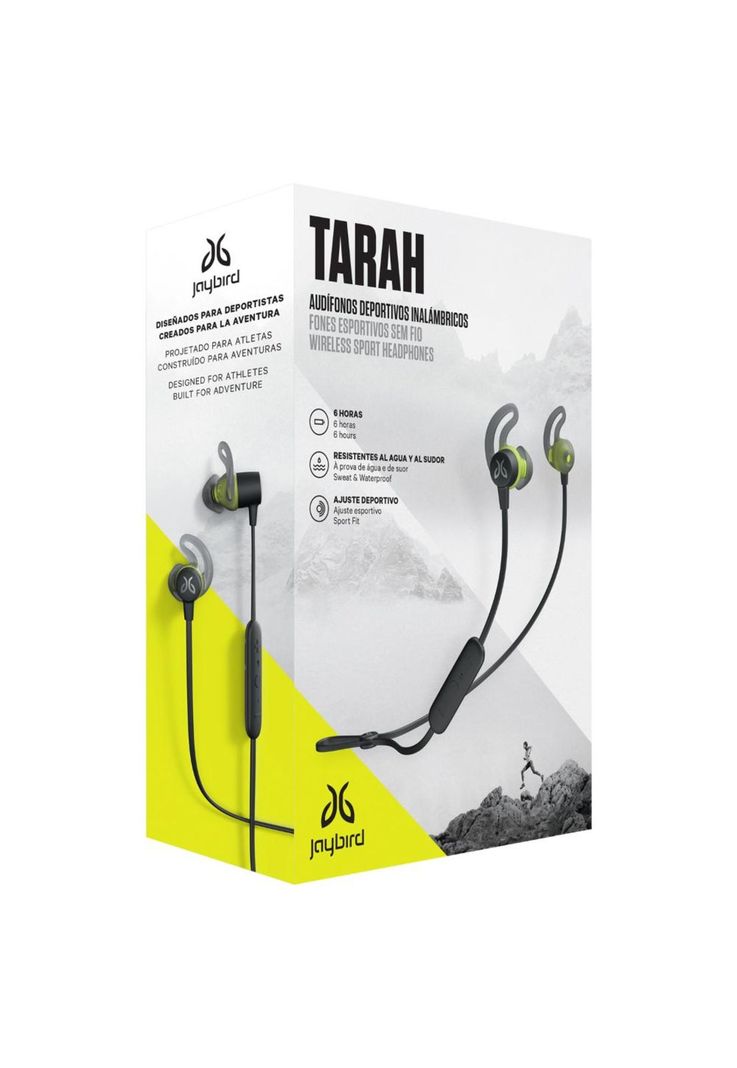 AUDIFONOS JAYBIRD LOGITECH TARAH BLACK FLASH-0