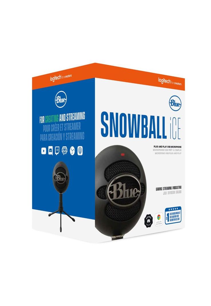 MICROFONO LOGITECH ICE BLACK SNOWBALL-4