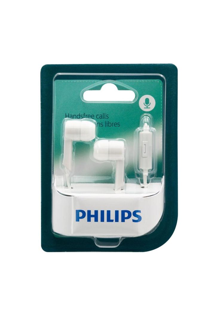 AUDÍFONO MANOS LIBRES PHILIPS SHE1405BK-2