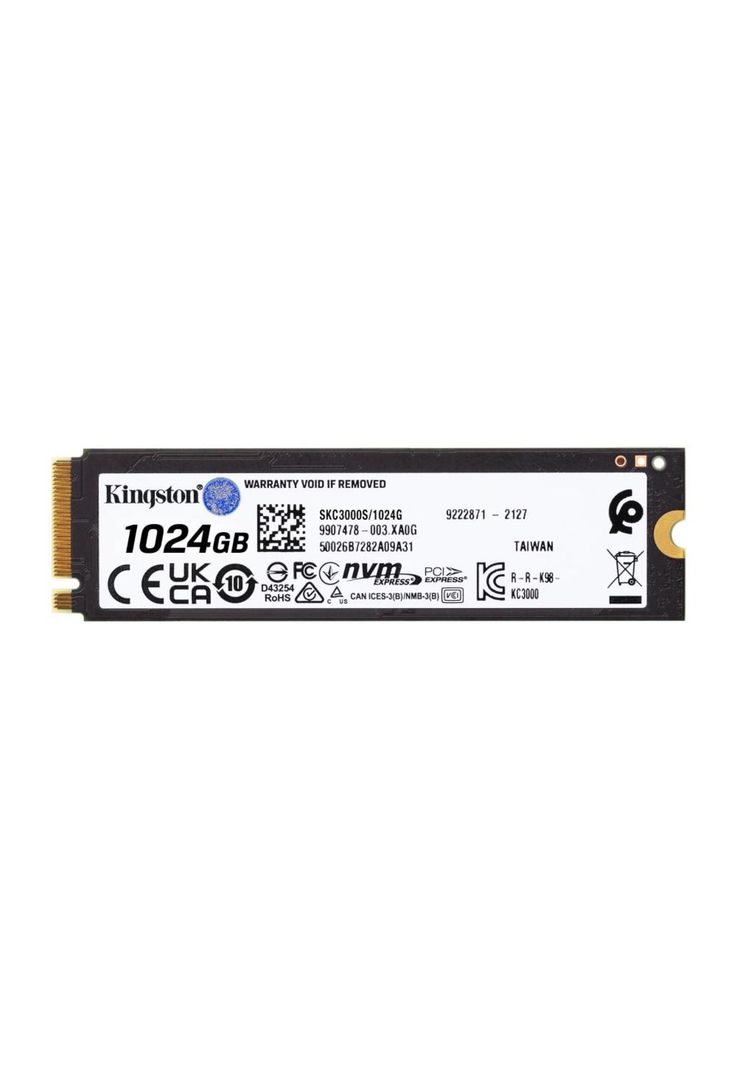 Unidad SSD Kingston KC3000 PCIe 4.0 NVMe M.2 1TB-1
