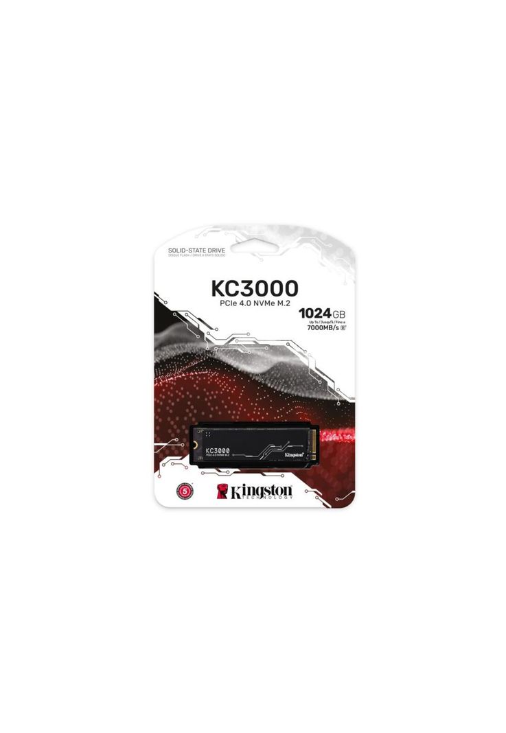 Unidad SSD Kingston KC3000 PCIe 4.0 NVMe M.2 1TB-3