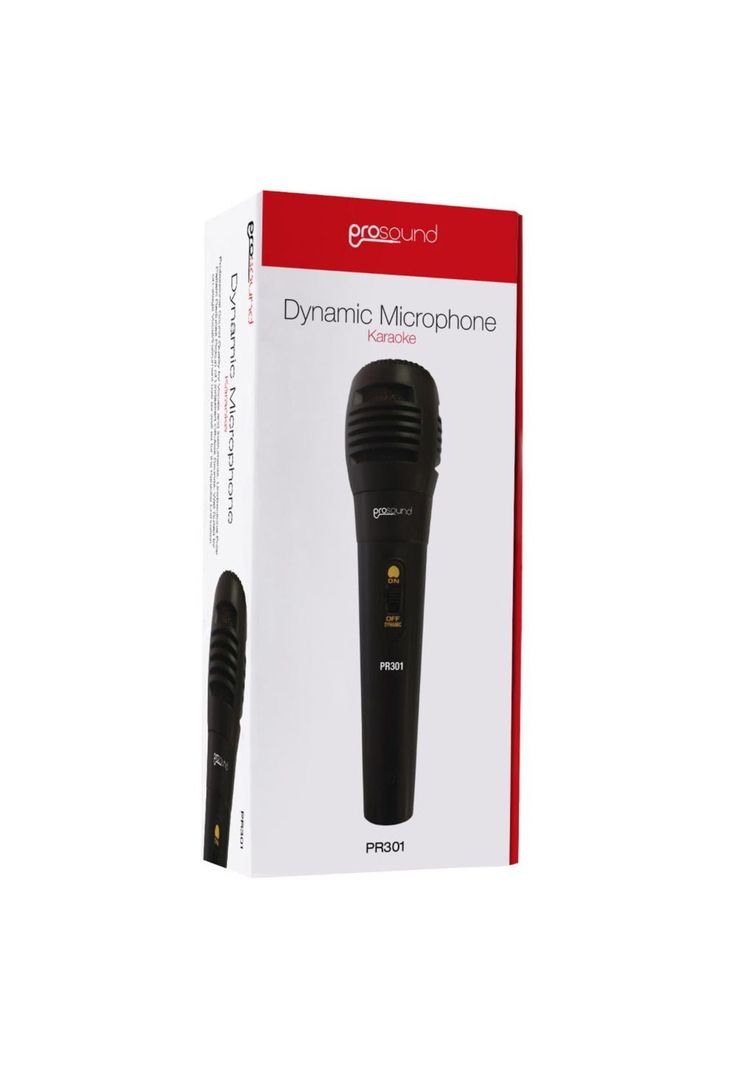 MICRÓFONO PLÁSTICO KARAOKE PROSOUND-1