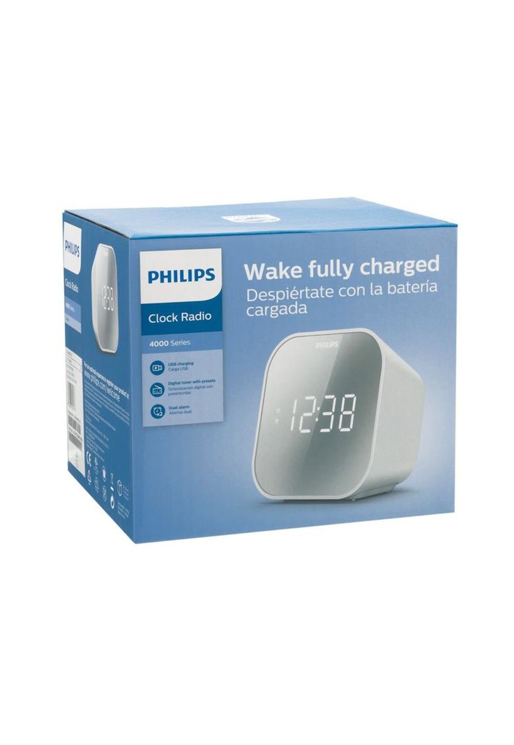 RADIO RELOJ DIGITAL PHILIPS TAR4406/37-2