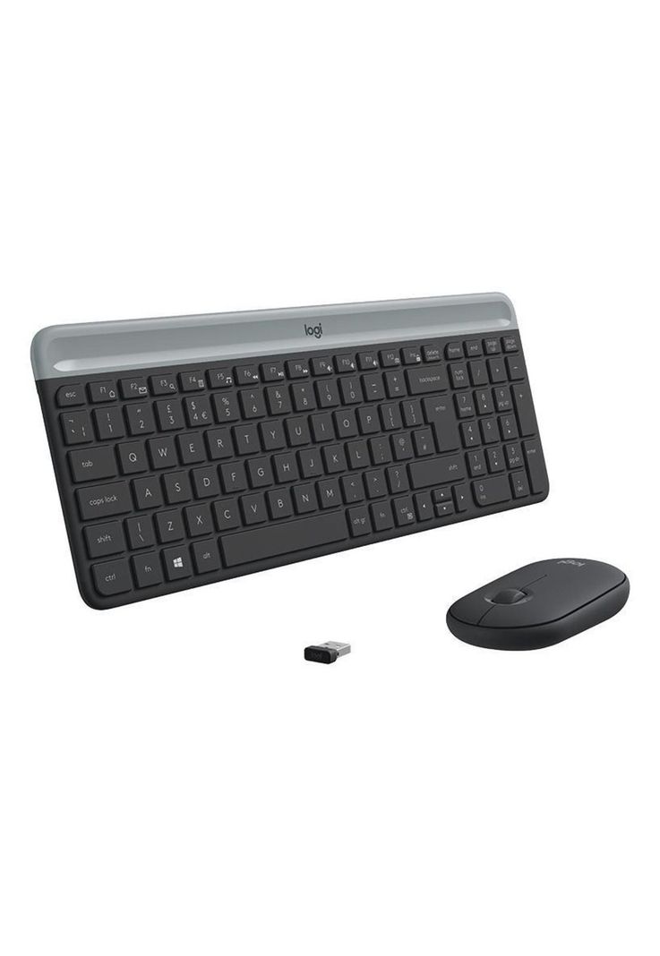 Kit De Teclado Y Mouse Inalámbrico Logitech Mk470-1