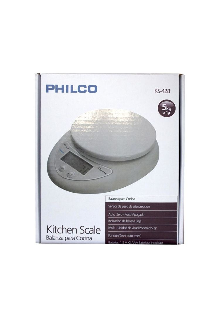 BALANZA DIGITAL COCINA PHILCO-3