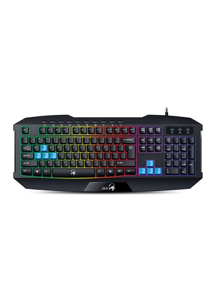 TECLADO GAMER K215 SCORPION GENIUS-0