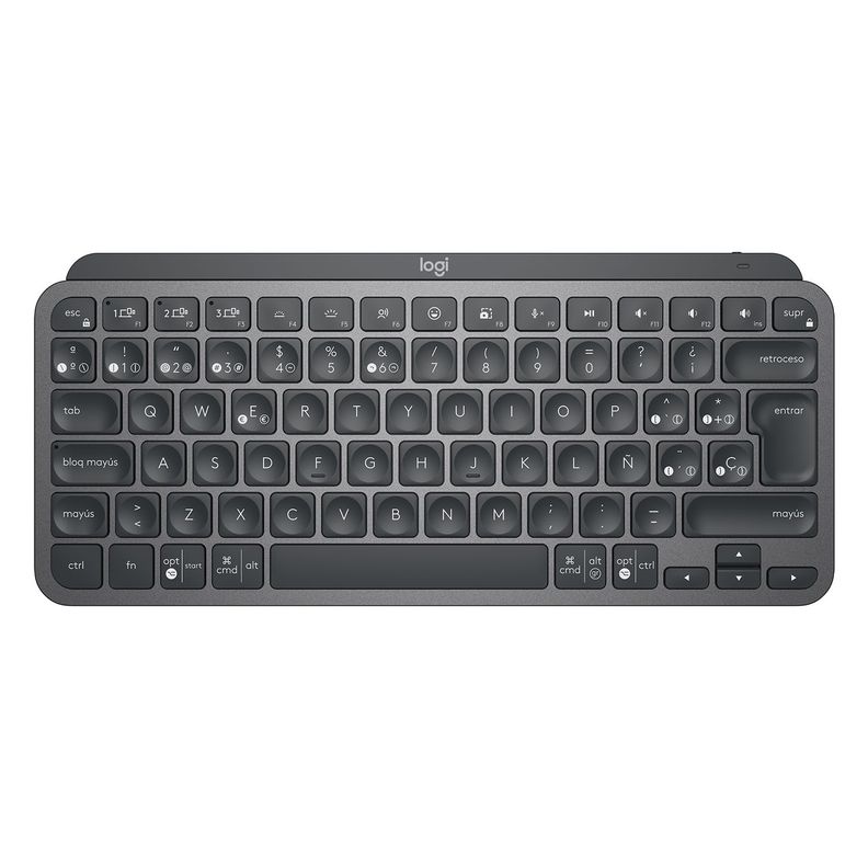 TECLADO MX KEYS MINI GRAFITO Negro